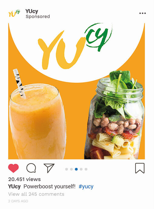 YUcy Socialmedia mockup